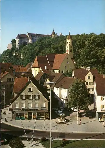 Heidenheim Brenz Eugen-Jackle-Platz Schloss Hellenstein / Heidenheim an der Brenz /Heidenheim LKR