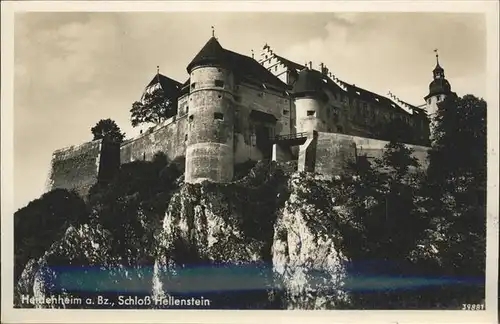 Heidenheim Brenz Schloss Hellenstein / Heidenheim an der Brenz /Heidenheim LKR