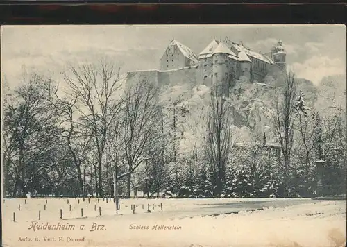 Heidenheim Brenz Schloss Hellenstein / Heidenheim an der Brenz /Heidenheim LKR