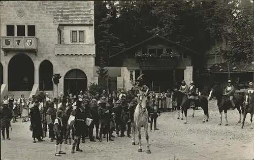 Heidenheim Brenz Volksschauspiel Wilhelm Tell Schloss Hellenstein / Heidenheim an der Brenz /Heidenheim LKR