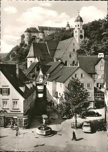 Heidenheim Brenz Eugen-Jaekle-Platz Schloss Hellenstein / Heidenheim an der Brenz /Heidenheim LKR