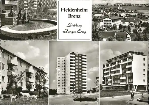 Heidenheim Brenz Siedlung Zanger Berg / Heidenheim an der Brenz /Heidenheim LKR