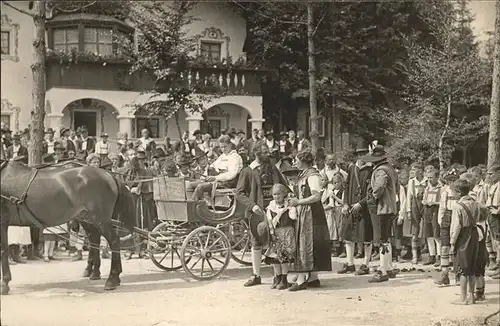 Heidenheim Brenz Schloss Hellenstein Andreas Hofer Auffuehrung Pferdekutsche / Heidenheim an der Brenz /Heidenheim LKR