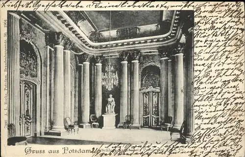 Potsdam Schloss Sanssouie Parolesaal / Potsdam /Potsdam Stadtkreis