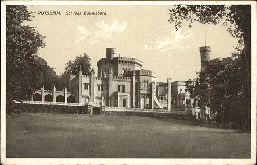 Potsdam Schloss Babelsberg Feldpost / Potsdam /Potsdam Stadtkreis