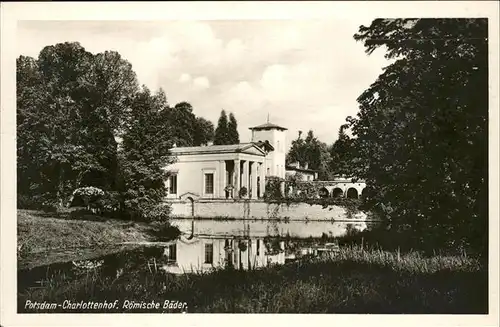 Potsdam Charlottenhof Roemische Baeder / Potsdam /Potsdam Stadtkreis