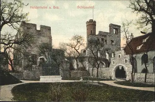 Heidenheim Brenz Schlosshof Hellenstein / Heidenheim an der Brenz /Heidenheim LKR