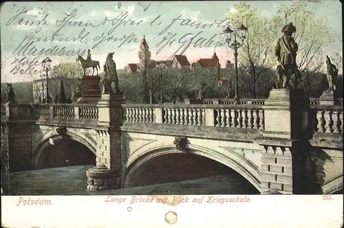 Potsdam Lange Bruecke, Kriegsschule / Potsdam /Potsdam Stadtkreis