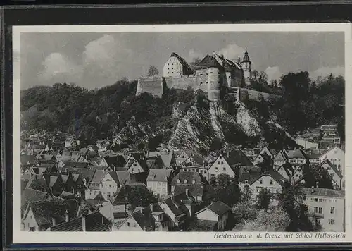 Heidenheim Brenz Schloss Hellenstein / Heidenheim an der Brenz /Heidenheim LKR