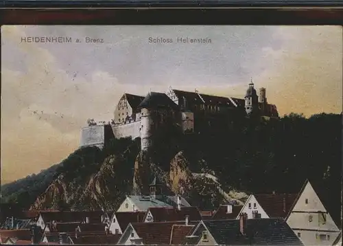 Heidenheim Brenz Schloss Hellenstein / Heidenheim an der Brenz /Heidenheim LKR