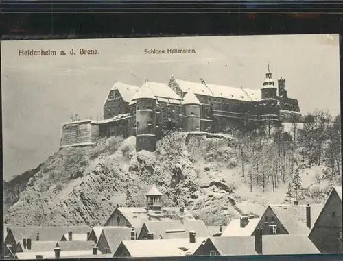 Heidenheim Brenz Schloss Hellenstein / Heidenheim an der Brenz /Heidenheim LKR