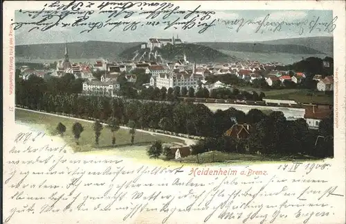 Heidenheim Brenz Schloss, Stadt / Heidenheim an der Brenz /Heidenheim LKR