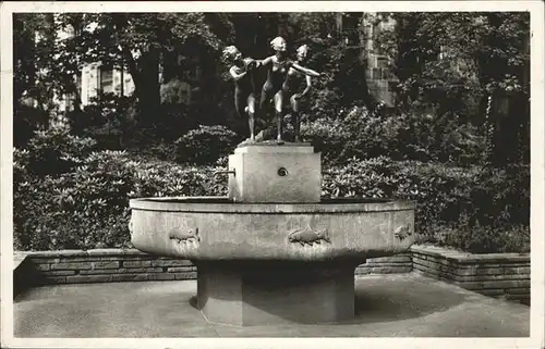 Pforzheim Dreitaeler-Brunnen Kat. Pforzheim