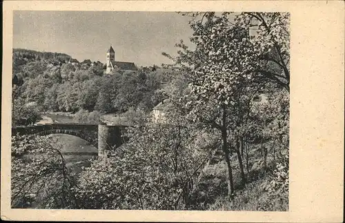 Pforzheim Dillsteiner Bruecke Kat. Pforzheim