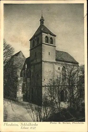 Pforzheim Schloßkirche Kat. Pforzheim