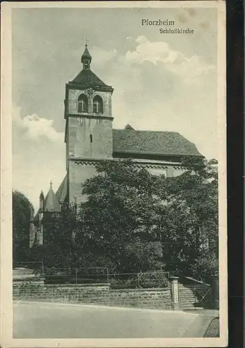 Pforzheim SchloÃŸkirche Kat. Pforzheim