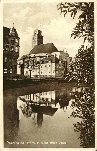 Pforzheim kath. Kirche Herz Jesu Kat. Pforzheim