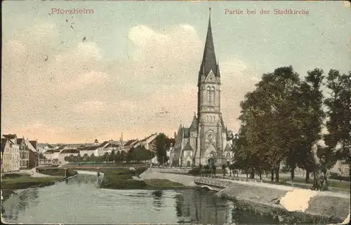 Pforzheim Stadtkirche Kat. Pforzheim