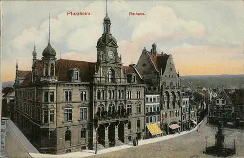 Pforzheim Rathaus Kat. Pforzheim