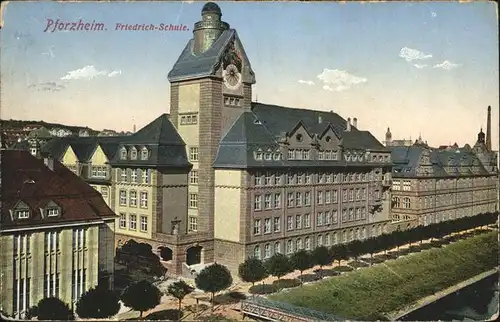 Pforzheim Friedrich-Schule Kat. Pforzheim