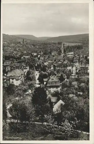 Pforzheim Teilansicht Kat. Pforzheim