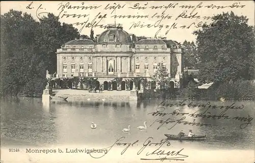 Ludwigsburg Schloss Monrepos Kat. Ludwigsburg