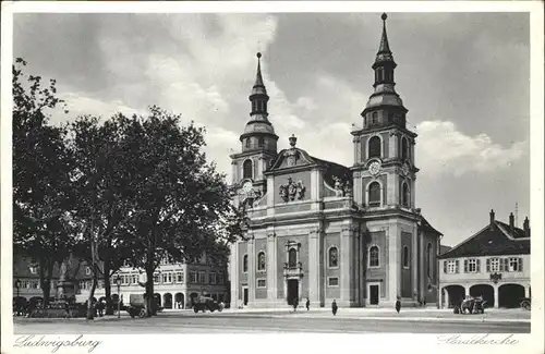 Ludwigsburg Stadtkirche Kat. Ludwigsburg