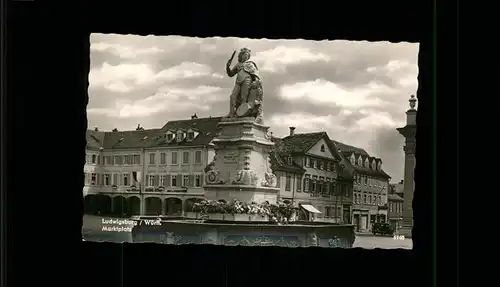 Ludwigsburg Marktplatz Kat. Ludwigsburg