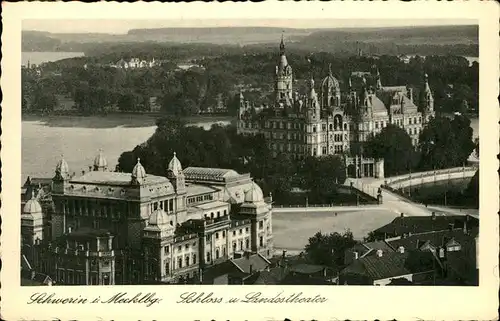 Schwerin Schloss Landestheater Kat. Schwerin