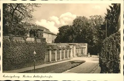 Ludwigsburg Hintere SchloÃŸstraÃŸe Kat. Ludwigsburg