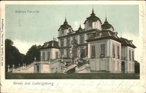 Ludwigsburg Schloss Favorite Kat. Ludwigsburg