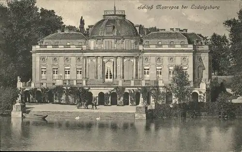 Ludwigsburg SchloÃŸ Monrepos Kat. Ludwigsburg