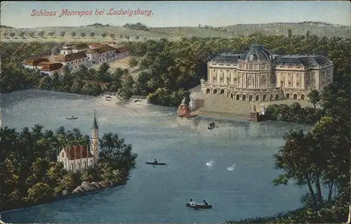 Ludwigsburg Schloss Monrepos Kat. Ludwigsburg