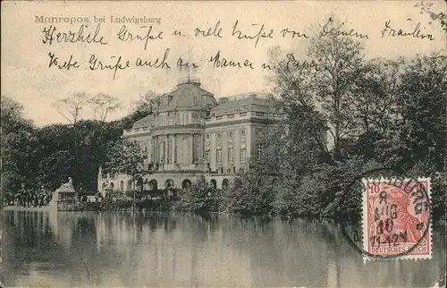 Ludwigsburg Schloss Monrepos Kat. Ludwigsburg