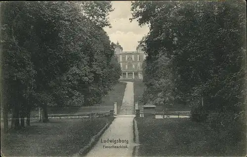 Ludwigsburg FavoriteschloÃŸ Kat. Ludwigsburg