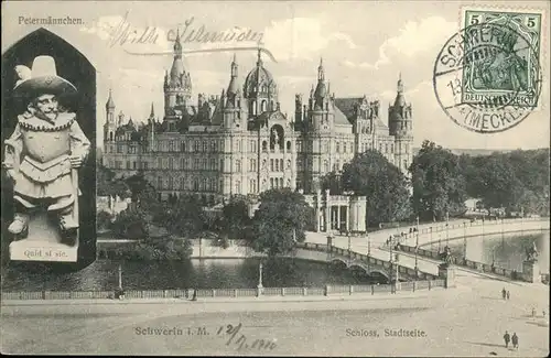 Schwerin Petermaennchen Schloss Kat. Schwerin