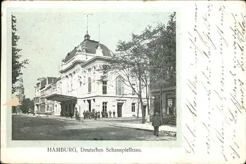 Hamburg Deutsches Schauspielhaus Kat. Hamburg