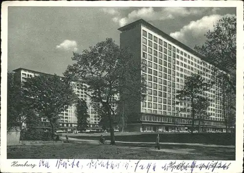 Hamburg Hochhaeuser Grindel Kat. Hamburg