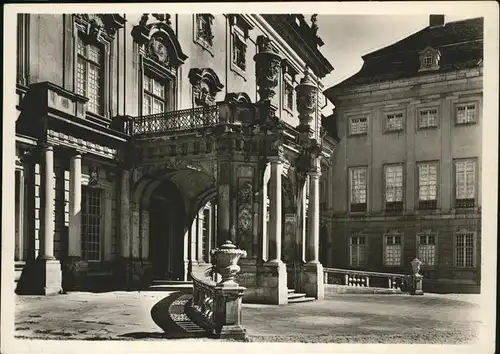 Ludwigsburg Hauptportal Schloss Kat. Ludwigsburg