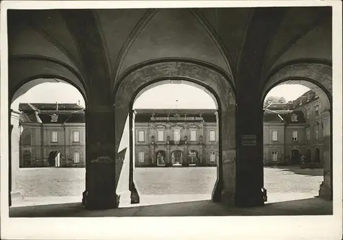 Ludwigsburg Schloss Hof Kat. Ludwigsburg