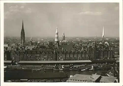 Hamburg vom Freihafen Kat. Hamburg