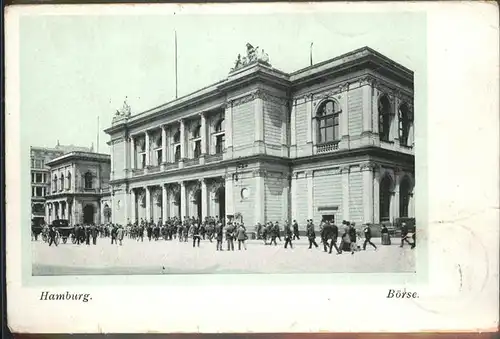 Hamburg Boerse Kat. Hamburg