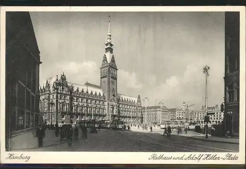 Hamburg Rathaus Kat. Hamburg