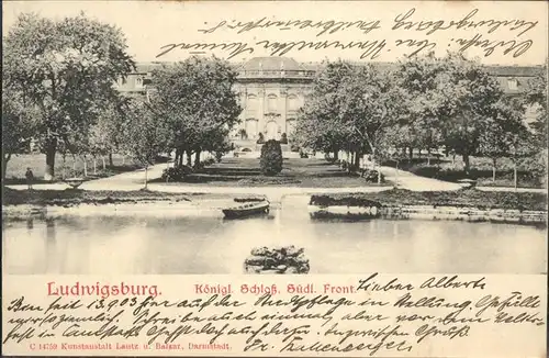 Ludwigsburg SchloÃŸ Kat. Ludwigsburg