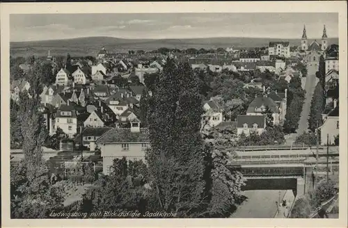 Ludwigsburg Stadtkirche Kat. Ludwigsburg