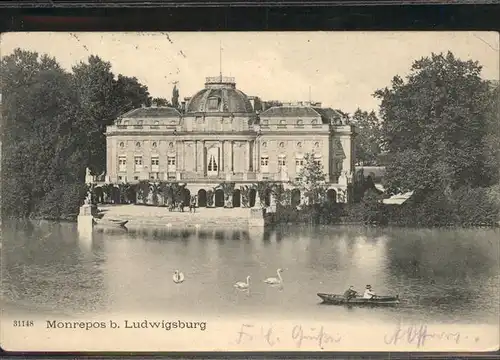 Ludwigsburg Schloss Monrepos Kat. Ludwigsburg