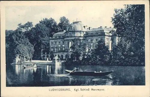 Ludwigsburg SchloÃŸ Monrepos Kat. Ludwigsburg