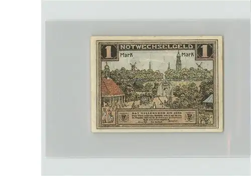 Hamburg Notgeld 1 Mark Kat. Hamburg