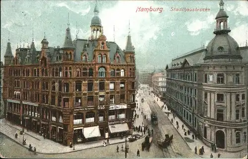 Hamburg Stadthausbruecke Kat. Hamburg