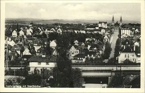 Ludwigsburg Stadtkirche Kat. Ludwigsburg